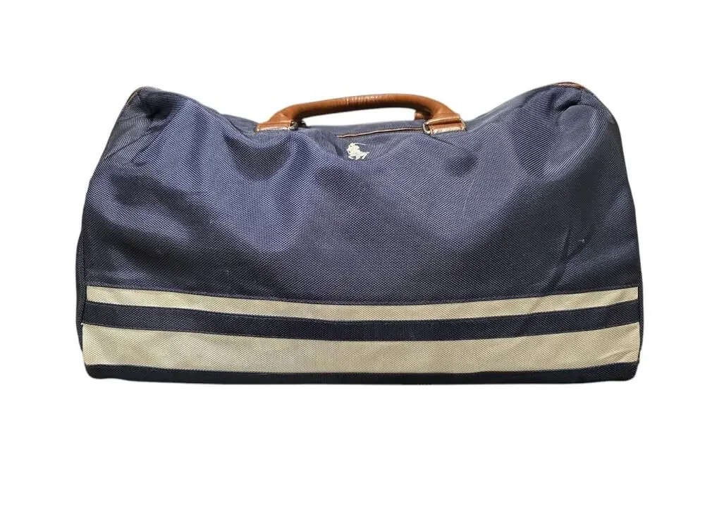 Ralph Lauren Blue Fragrance Collection Weekender Duffle Travel Bag 19½x7½x12.